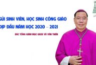 TGP Hà Nội: Thư gửi Sinh viên, Học sinh Công giáo dịp đầu năm học 2020 – 2021
