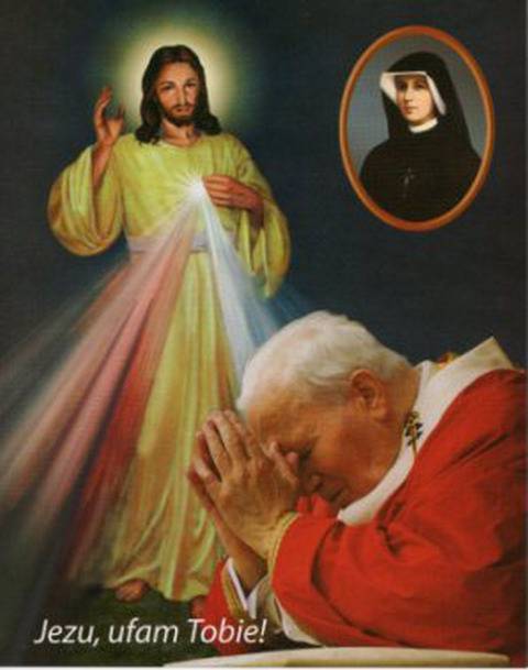 Đức Thánh Cha Gioan Phaolô II đã phong thánh cho Maria Faustina ngày 30/4/2000